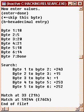 Match at 21 and E76C